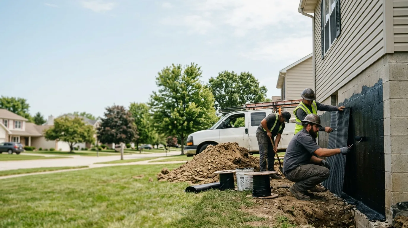 Basement Waterproofing in Milford, MI near me